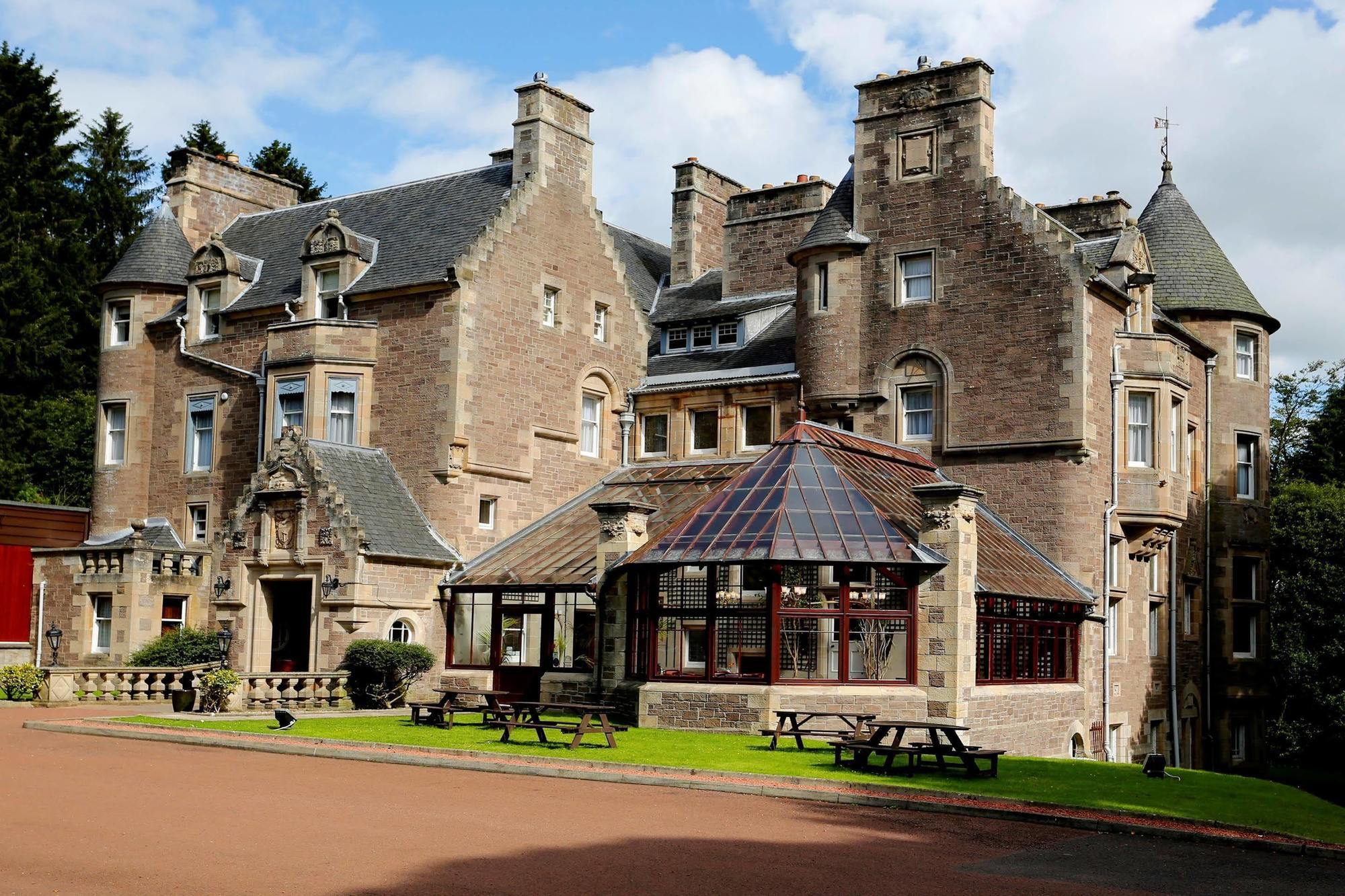 Best Western Cartland Bridge Hotel Lanark Exterior foto