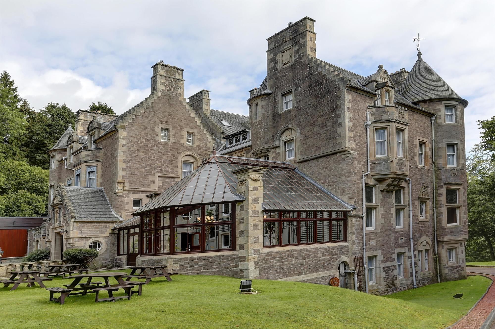 Best Western Cartland Bridge Hotel Lanark Exterior foto